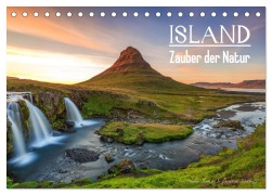 Cover-Bild zum Titel 'ISLAND - Zauber der Natur (Tischkalender 2026 DIN A5 quer), CALVENDO Monatskalender' von 'Martin Büchler Und Christine Berkhoff'