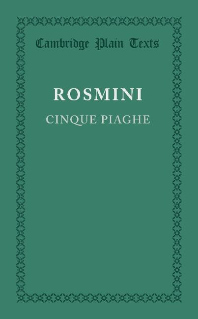 Cinque Piaghe - Antonio Rosmini