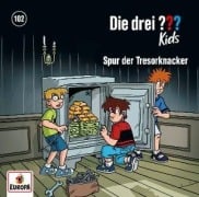 Cover-Bild zum Titel 'Folge 102: Spur der Tresorknacker' von 'Die Drei ??? Kids'