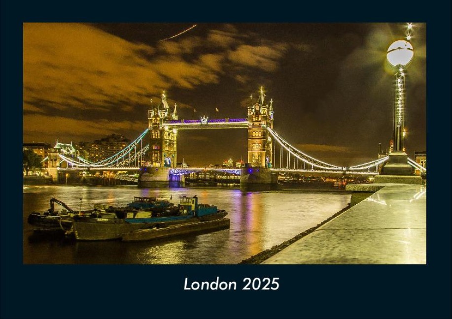 London 2025 Fotokalender DIN A4 - Tobias Becker