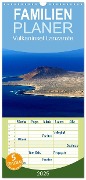 Familienplaner 2025 - Vulkaninsel Lanzarote mit 5 Spalten (Wandkalender, 21 x 45 cm) CALVENDO - Lucy M. Laube
