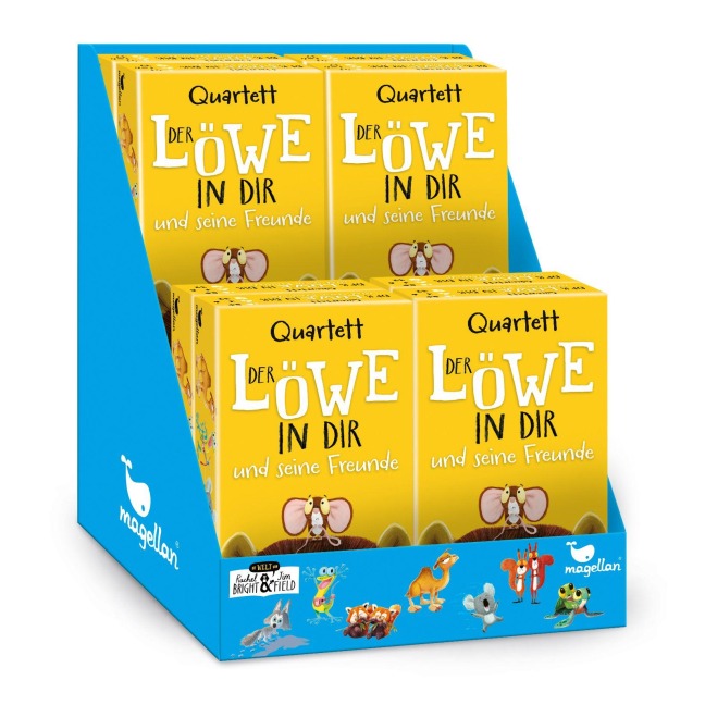 Dispenser Quartett Der Löwe in dir bestückt - 