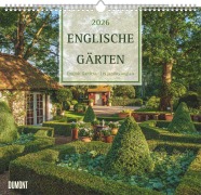 Cover-Bild zum Titel 'Englische Gärten 2026 - DUMONT Garten-Kalender - mit allen wichtigen Feiertagen - Format 38,0 x 35,5 cm' von ''
