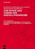 Cover-Bild zum Titel 'Tagung der Unterkommission Leuchtstoffe der Sektion für Physik vom 27.-29. November 1961 in Berlin' von ''