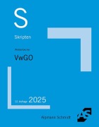 Cover-Bild zum Titel 'VwGO' von 'Horst Wüstenbecker'