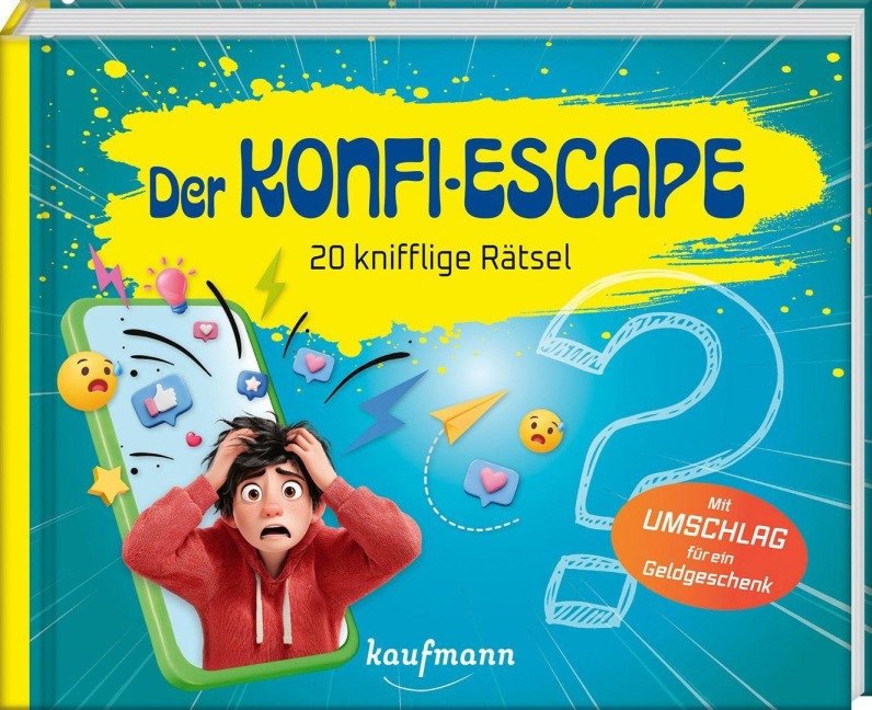 Der Konfi-Escape - 20 knifflige Rätsel: Version Junge - Emil Schwarz