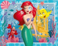 Cover-Bild zum Titel 'Kinderpuzzle 48 Teile - Disney Prinzessinnen - Prinzessin Arielle' von ''