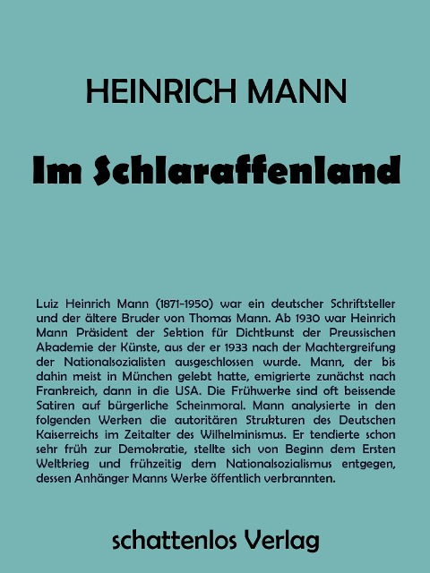 Im Schlaraffenland - Heinrich Mann