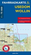 Cover-Bild zum Titel 'Fahrradkarte Usedom, Wollin' von ''
