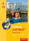 Heimat und Welt Gesellschaftswissenschaften 9 / 10. Arbeitsheft. Saarland - 