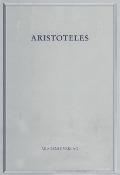Flashar, Hellmut; Rapp, Christof: Aristoteles - Parva Naturalia III, BAND 14/III - 