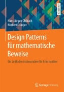 Cover-Bild zum Titel 'Design Patterns für mathematische Beweise' von 'Hans Jürgen Ohlbach, Norbert Eisinger'