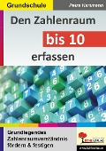 Cover-Bild zum Titel 'Den Zahlenraum bis 10 erfassen' von 'Petra Hartmann'
