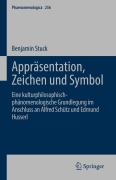Cover-Bild zum Titel 'Appräsentation, Zeichen und Symbol' von 'Benjamin Stuck'