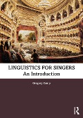 Cover-Bild zum Titel 'Linguistics for Singers' von 'Gregory Camp'