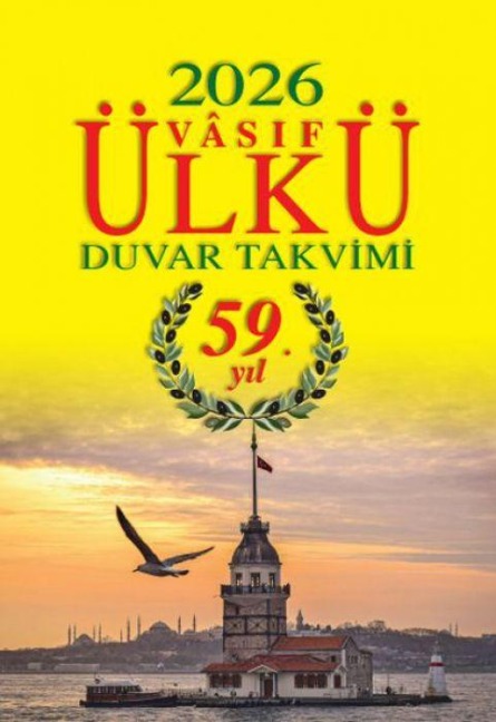 Ülkü Duvar Takvimi 2026 - Kolektif