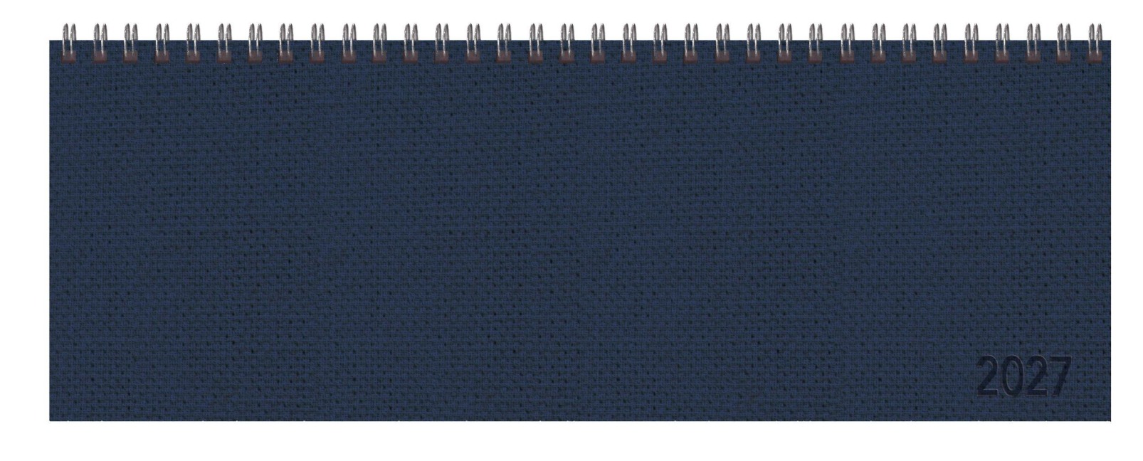 Tischkalender quer Professional Premium 2027 dunkelblau - 