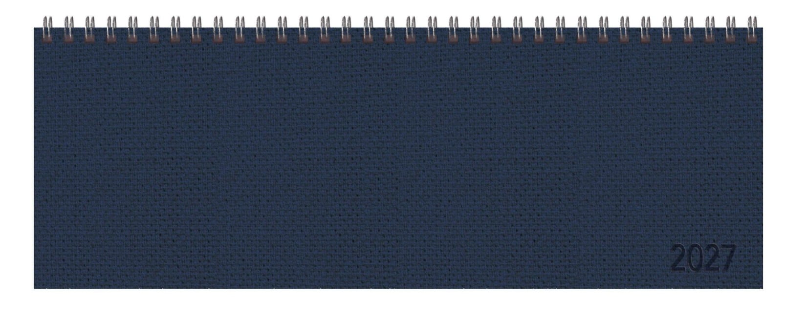 Tischkalender quer Professional Premium 2027 dunkelblau - 