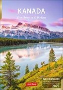 Cover-Bild zum Titel 'Kanada Wochenplaner 2027 - Eine Reise in 53 Bildern' von 'Ulrike Issel'