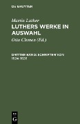 Cover-Bild zum Titel 'Schriften von 1524-1528' von 'Martin Luther'
