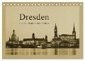 Dresden - Ein Kalender im Zeitungsstil (Tischkalender 2024 DIN A5 quer), CALVENDO Monatskalender - Gunter Kirsch