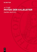Cover-Bild zum Titel 'Physik der Halbleiter' von 'A. F. Joffé'