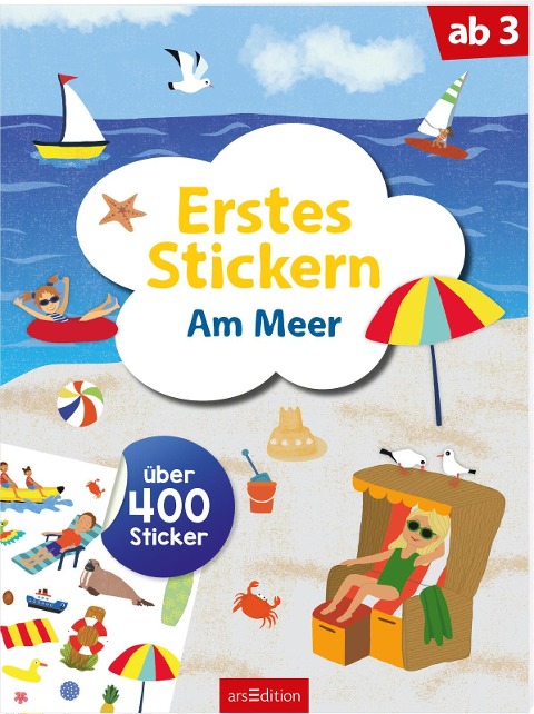 Erstes Stickern - Am Meer - 