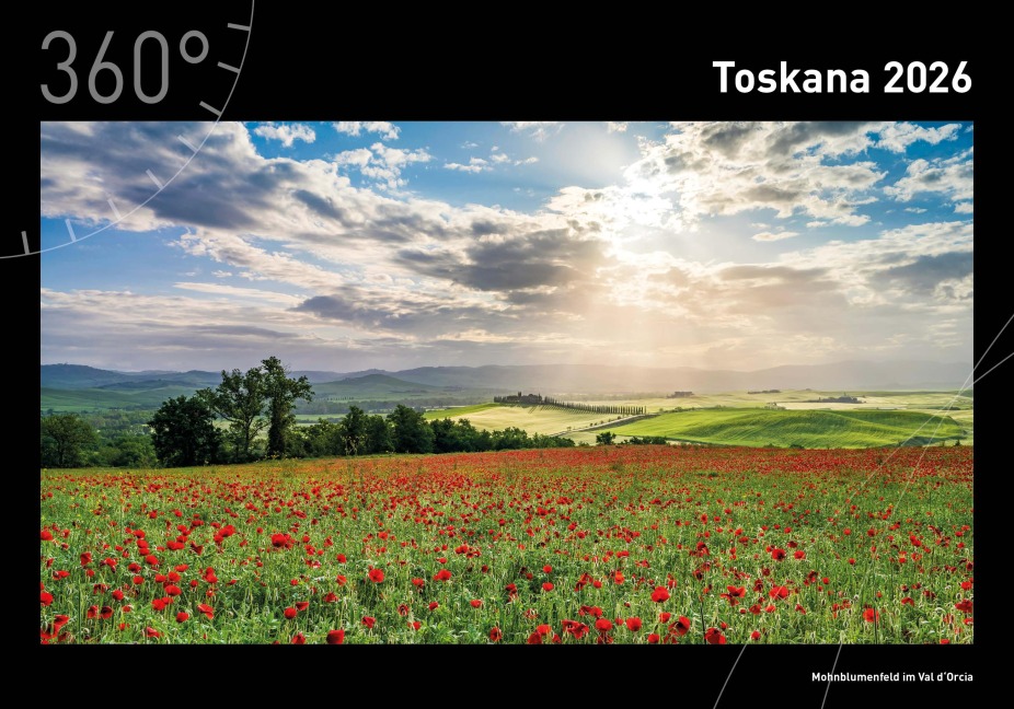 Toskana Premiumkalender 2026 - 