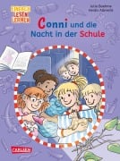 Cover-Bild zum Titel 'Lesen lernen mit Conni: Conni und die Nacht in der Schule' von 'Julia Boehme'