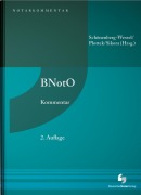 Cover-Bild zum Titel 'BNotO' von ''