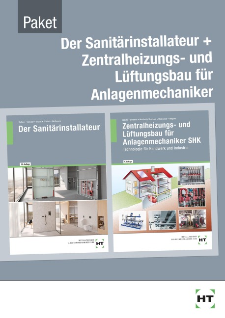 Paketangebot Der Sanitärinstallateur + Zentralheizungs- und Lüftungsbau für Anlagenmechaniker - Josef Wagner, Rainer Dommel, Harald Nedo, Joachim Albers, Alfons Gaßner