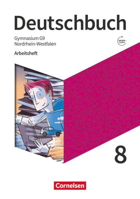 Deutschbuch Gymnasium 8. Schuljahr - Nordrhein-Westfalen - Arbeitsheft mit Lösungen - 