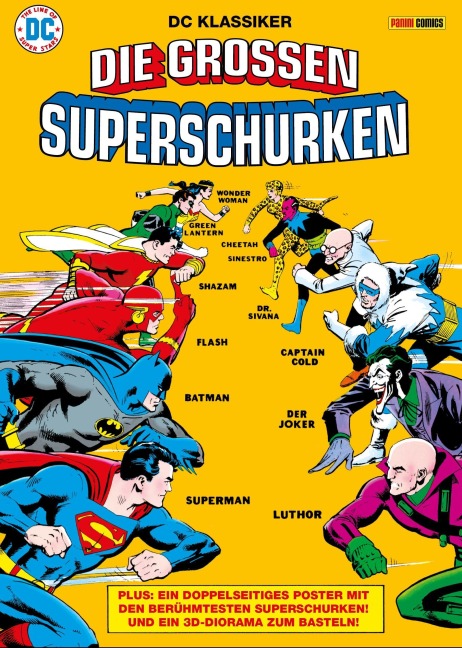DC Klassiker: Die großen Superschurken - Bill Finger, Jerry Siegel, John Broome, Bill Parker, Dick Dillin