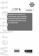 Cover-Bild zum Titel 'Merkblatt Hinweise zur Planung und Ausführung von Fußbodenkonstruktionen bei Rohren, Leitungen und Einbauteilen auf Rohdecken: 2026-02' von ''