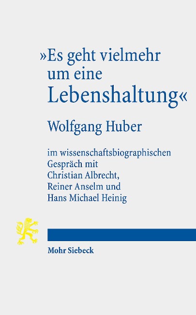 'Es geht vielmehr um eine Lebenshaltung' - Wolfgang Huber