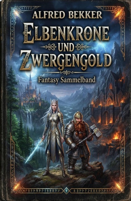 Elbenkrone und Zwergengold: Fantasy Sammelband - Alfred Bekker