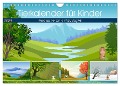 Tierkalender für Kinder (Wandkalender 2024 DIN A4 quer), CALVENDO Monatskalender - VogtArt VogtArt