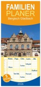 Cover-Bild zum Titel 'Familienplaner 2026 - Bergisch Gladbach mit 5 Spalten (Wandkalender, 21 x 45 cm) CALVENDO' von 'Elisabeth Schittenhelm'