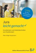 Cover-Bild zum Titel 'Jura - leicht gemacht' von 'Peter-Helge Hauptmann'