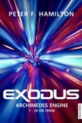 Cover-Bild zum Titel 'Exodus Archimedes Engine 1' von 'Peter F. Hamilton'