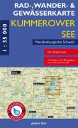Cover-Bild zum Titel 'Rad-, Wander- und Gewässerkarte Kummerower See - Mecklenburgische Schweiz 1:35.000' von ''