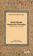 Cover-Bild zum Titel 'Babürlü Hükümdari Hümayun Sahin Özel Kayitlari' von 'Mihter Cevher Aftabci'