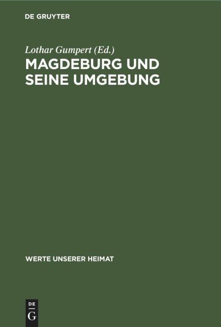 Magdeburg und Seine Umgebung - 