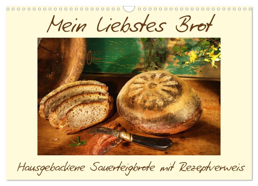 Mein liebstes Brot (Wandkalender 2026 DIN A3 quer), CALVENDO Monatskalender - Ola Feix