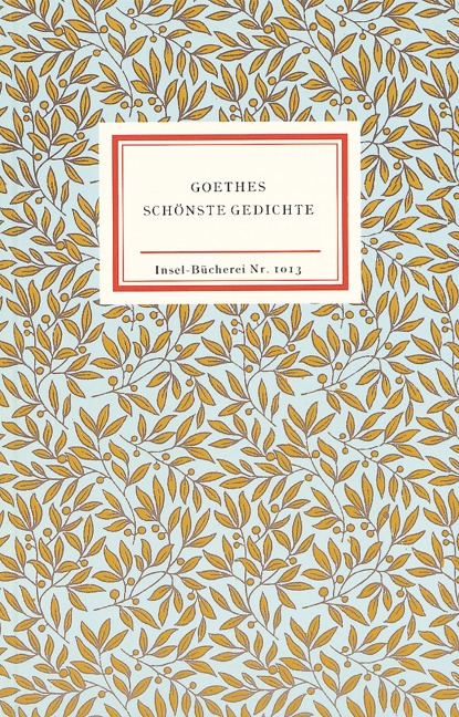 Goethes schönste Gedichte - Johann Wolfgang Goethe