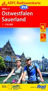 Cover-Bild zum Titel 'ADFC-Radtourenkarte 11 Ostwestfalen Sauerland 1:150.000, reiß- und wetterfest, E-Bike geeignet, GPS-Tracks Download' von ''