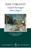 Cover-Bild zum Titel 'Aufzeichnungen eines Jägers' von 'Ivan Turgenev'