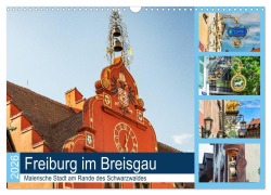 Cover-Bild zum Titel 'Freiburg im Breisgau. Malerische Stadt am Rande des Schwarzwaldes (Wandkalender 2026 DIN A3 quer), CALVENDO Monatskalender' von 'Jürgen Wöhlke'