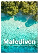 Malediven - Das wunderschöne Urlaubsparadies. (Wandkalender 2026 DIN A2 hoch), CALVENDO Monatskalender - M. Scott