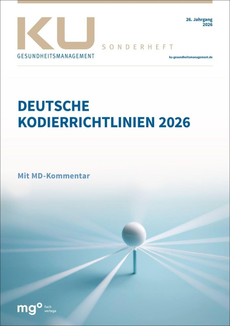 Deutsche Kodierrichtlinien 2026 mit MD-Kommentar - InEK gGmbH, Dienst der Krankenver